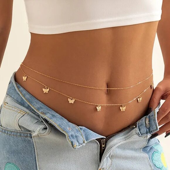 Jewelry - BUTTERFLY WAIST CHAIN